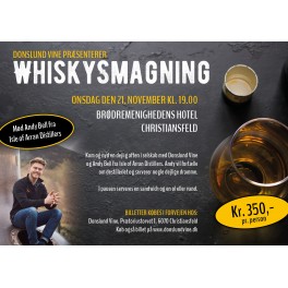 Whiskysmagning med Andy Bell fra Arran